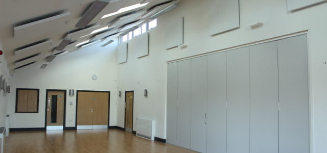 Absorption Fitted In a Community Hall