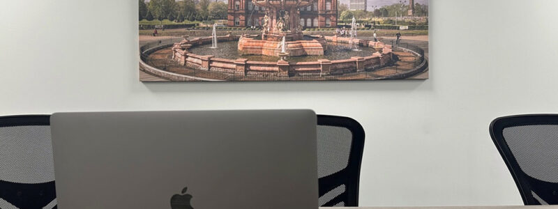 Decorative Sound Absorber in office